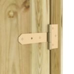 Tuinschuur geïmpregneerd grenenhout 182x76x175 cm - Afbeelding 2