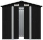Tuinberging Antraciet Staal 204x132x186 Cm - Afbeelding 2