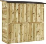 Tuinschuur geïmpregneerd grenenhout 182x76x175 cm - Afbeelding 4