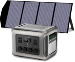 2500W Draagbare zonnegenerator LiFePO4 batterij 2016Wh, draagbare elektrische generator