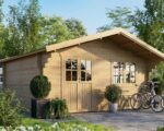 Tuinhuisje Houten schuur Blokhut 5x4m 35mm - Afbeelding 2