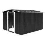 2,63x2,28x2,31 mm Tuinschuur antraciet Staal Tuinschuur - Afbeelding 5
