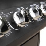 Gasbarbecue Grill 6+1 Kookzone Zwart - Afbeelding 3